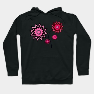 Purple flowers Hoodie